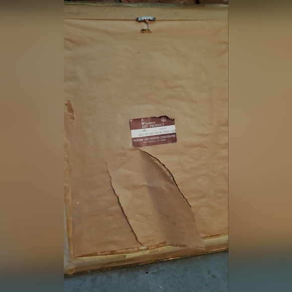 Vintage floral crewel - Picture 4 of 4